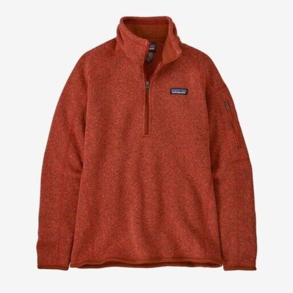Patagonia Better Sweater Red Half Zip Size Small - Picture 2 of 8
